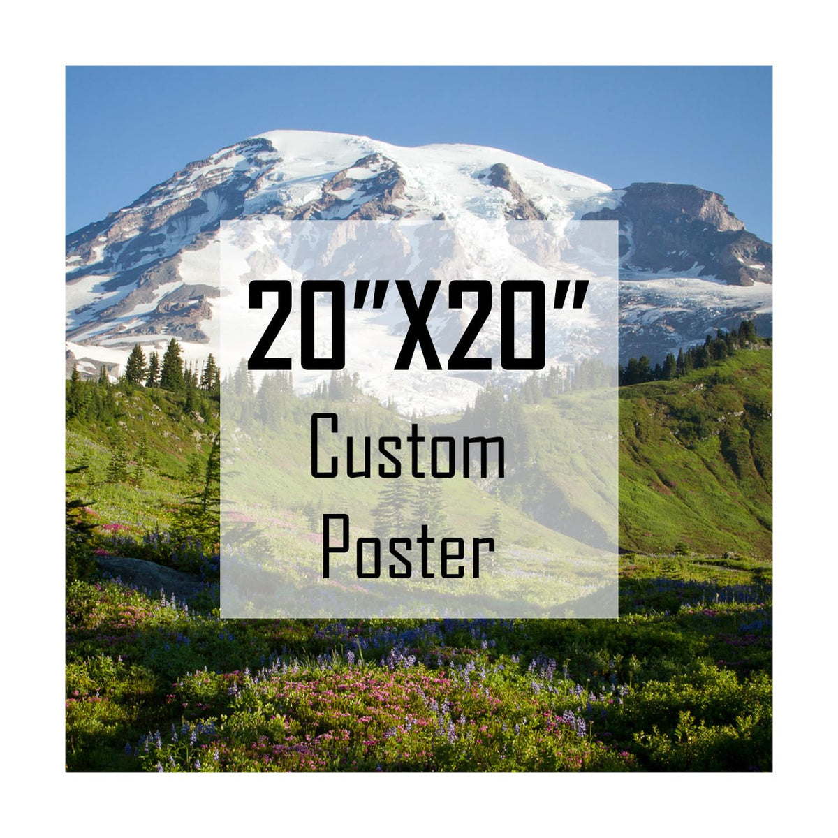 ZXDZSM Personalized Custom Canvas Poster(Unframe,24"X36"): Upload Your Image/Photo - Custom Personalized Photo to Poster Printing, Wall Art Prints ﻿