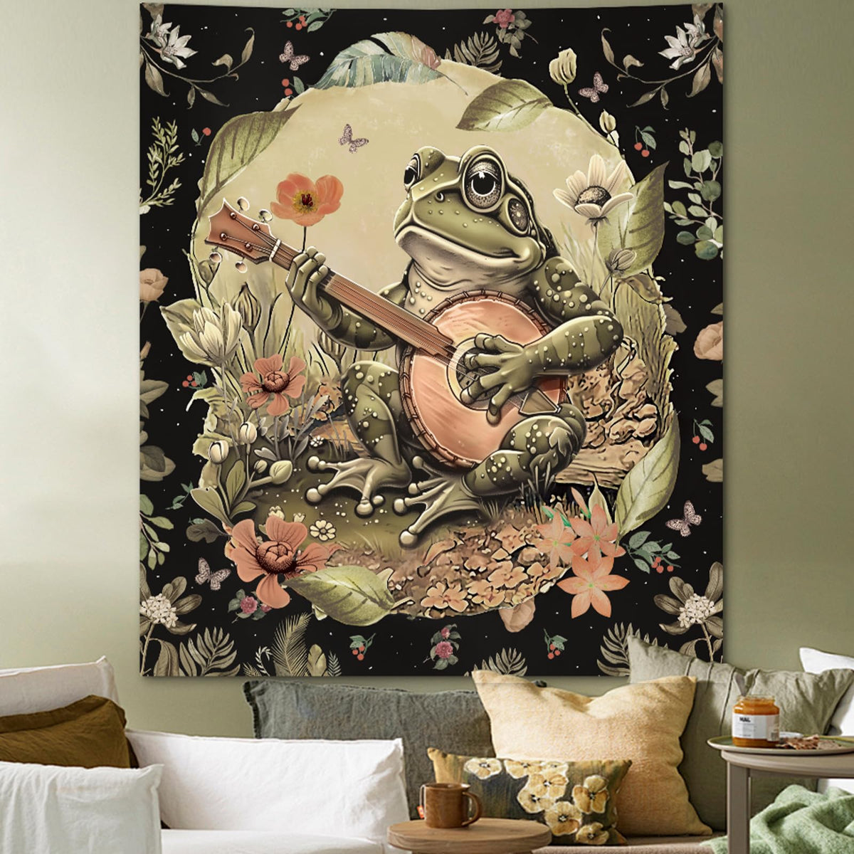 Apdidl Boho Hippie Wall Tapestry for Bedroom, Mandala Indian Tapestries