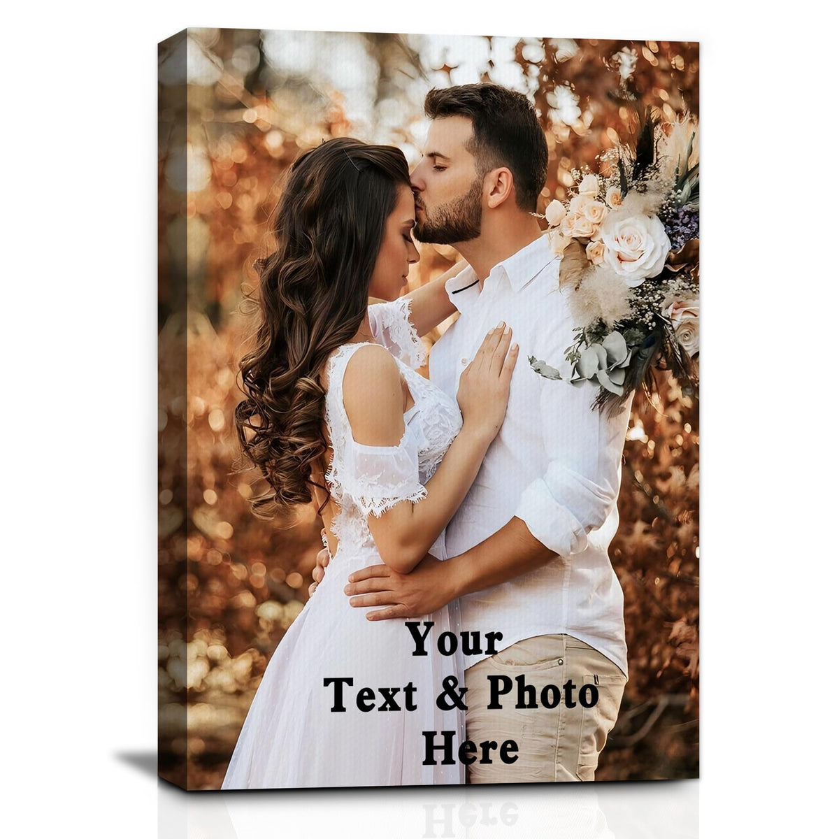 Ship Next Day Custom Canvas Prints with Your Photos Personalized Canvas