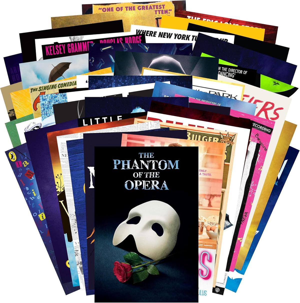 FFyhiinski Musical Aesthetic Picture Posters - 50PCS Wall Collage Cards Kit