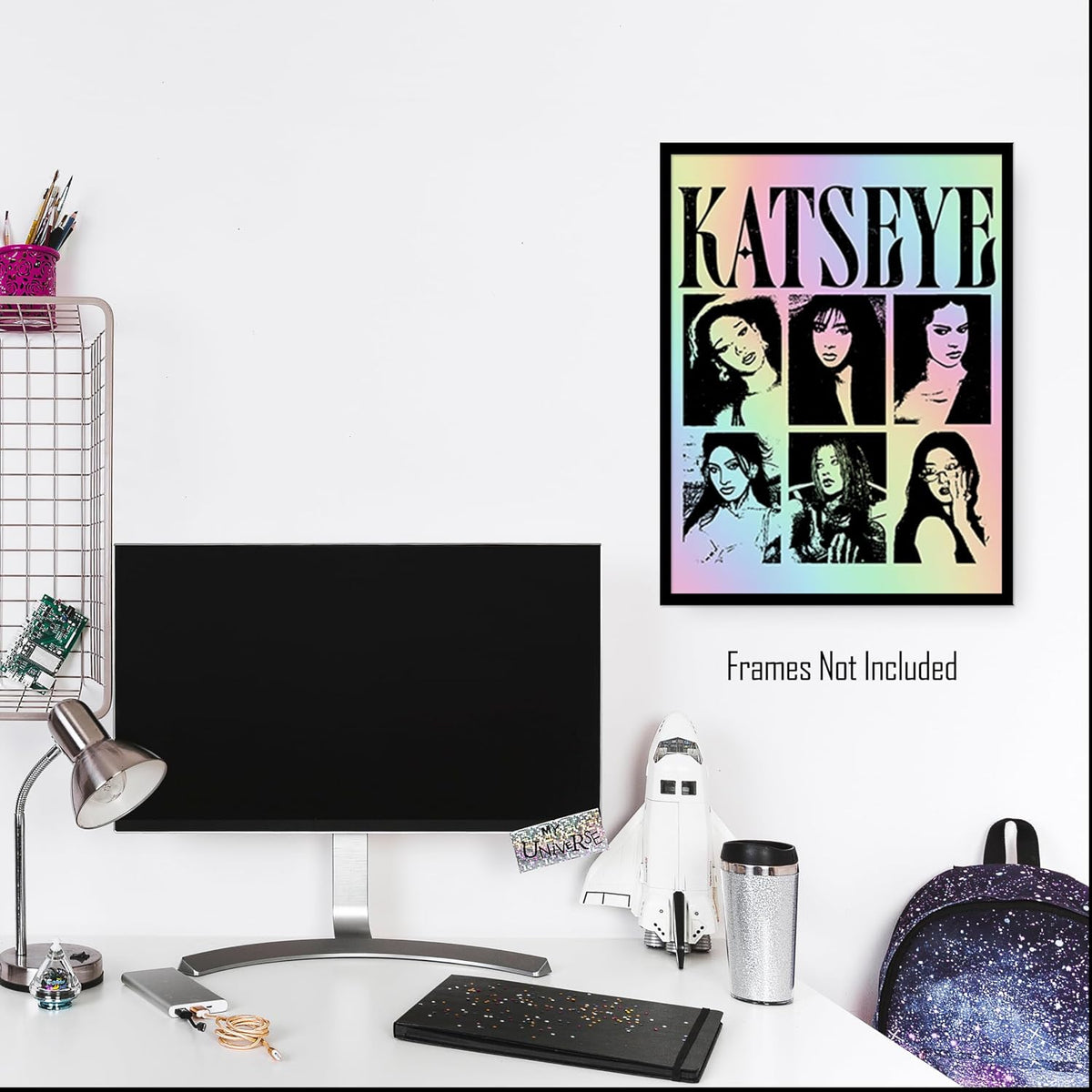Katseye Poster (UNFRAMED 12 x 16) Kpop Group Music Singers Wall Art Teen Girl Room Wall Art Prints Bedroom Dorm