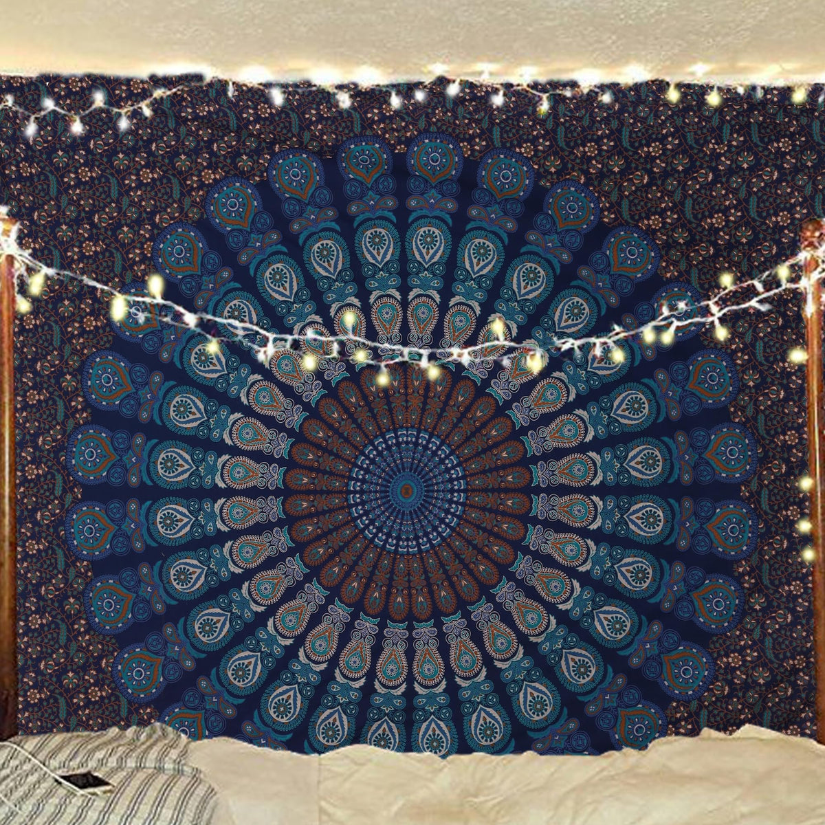 Bless International-Organic-Cotton-Purple-Pink-Handmade-Mandala-Tapestry