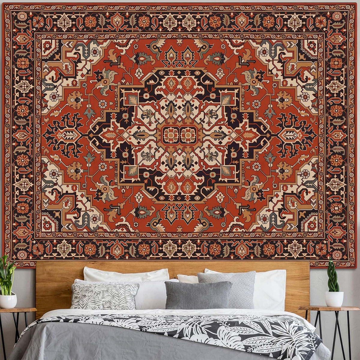 Blacklight Sun and Moon Tapestry Glow in The Dark Neon Hippie Bohemian Tapestries for Bedroom Aesthetic UV Reactive Purple Celestial Tie Dye Tapestry Wall Hanging for Living Room Dorm (40'' × 30'')