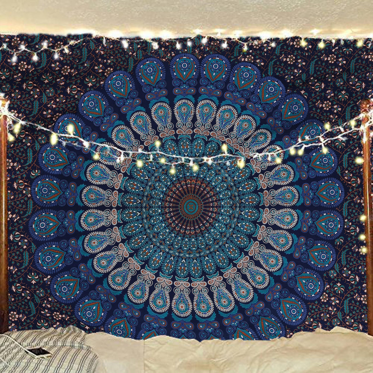 Bless International-Organic-Cotton-Purple-Pink-Handmade-Mandala-Tapestry