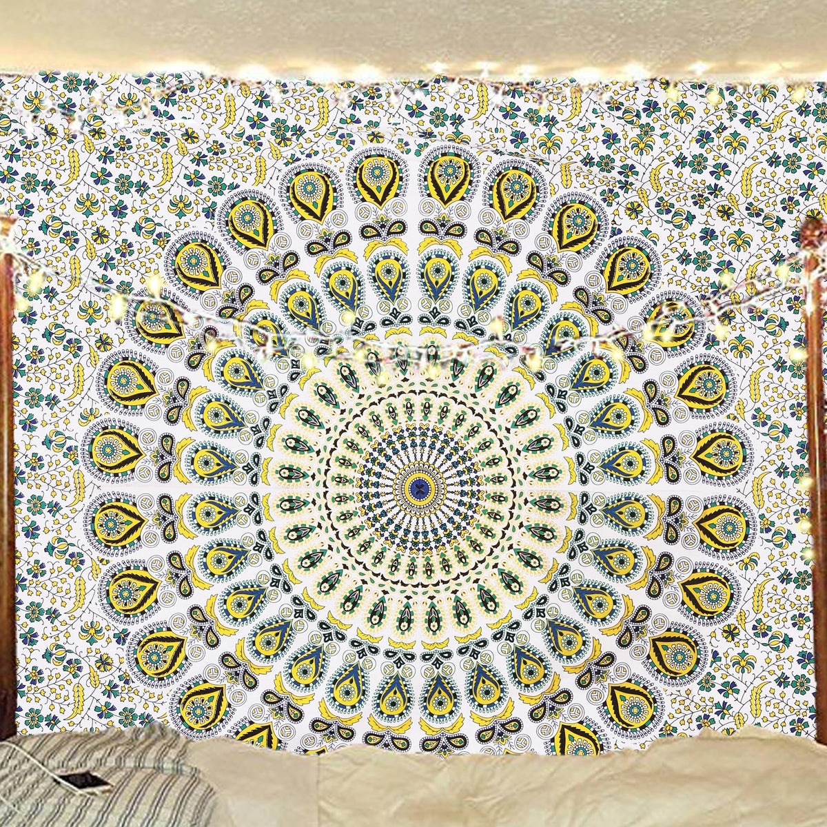 Bless International-Organic-Cotton-Purple-Pink-Handmade-Mandala-Tapestry